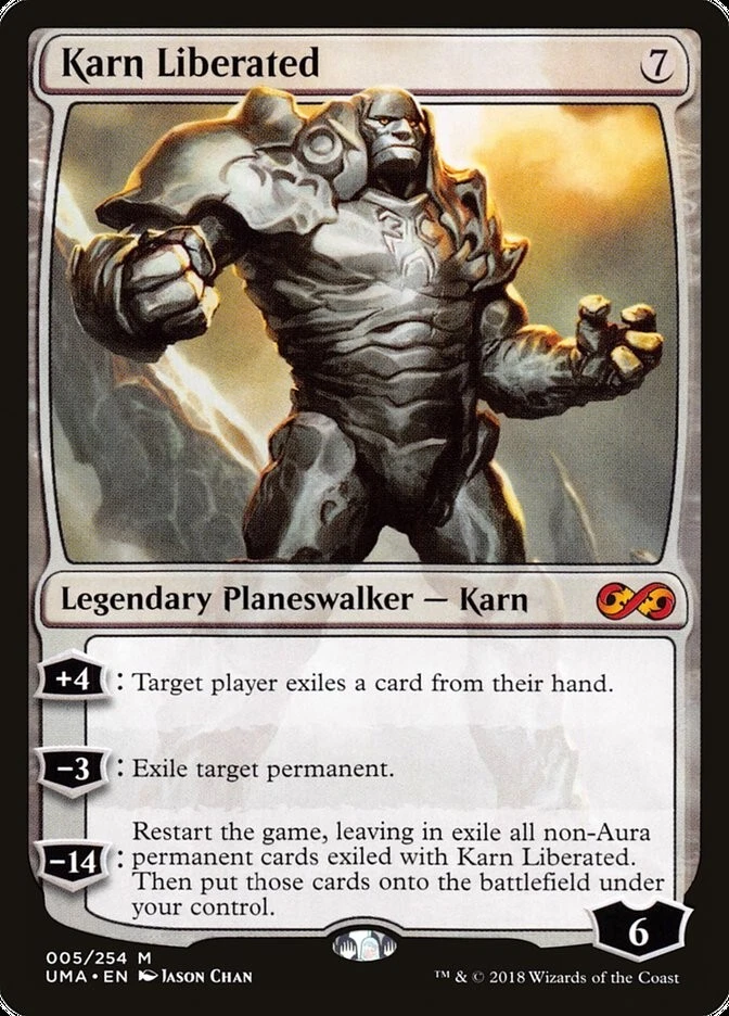 MTG Ultimate Uasters UMA karn Liberated MINT - Image 1 of 1