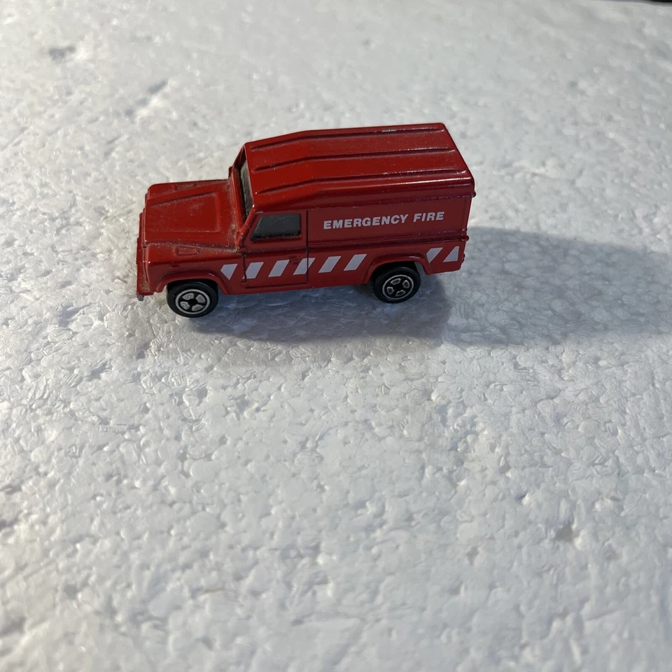 Corgi Land Rover Emergency Fire Red Used Loose - Image 1 of 4