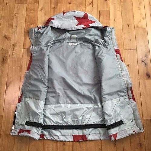 A BATHING APE (BAPE) BAPE STA Felpa con Cappuccio Giacca Snowboard A Bathing Ape Star NIGO Taglia M Uomo Giappone!!!!!!