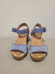 Dansko Women's sandals wood heels leather upper straps size 39  - Picture 1 of 5