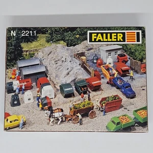 Faller N 2211 Recycling Container Construction Set N Scale New - Picture 1 of 11