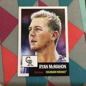 2018 Topps Living set Ryan McMahon #96 RC rockies 1953 design only 4549 made - Picture 1 of 2