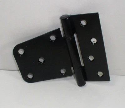 Hillman 851947 Bisagra en T resistente negra para poste de 2x4 o 4x4 Foto 1 de 2