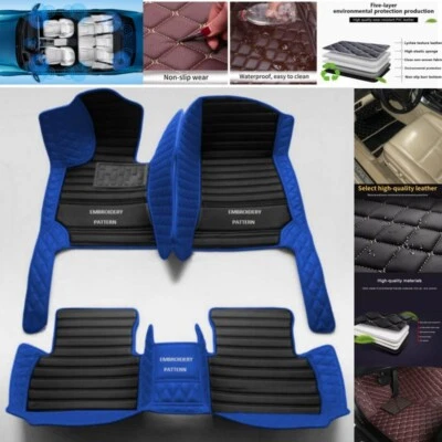 Fit For Porsche Cayenne Custom Car Floor Mats All Weather Carpets Cargo Liners Foto 1 de 4