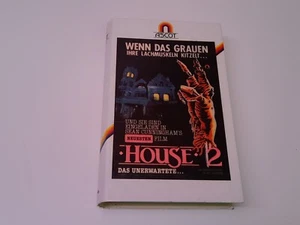 House 2 II das Unerwartete 1987 VHS German PAL Ascot Video Hartbox Second Story - Bild 1 von 5