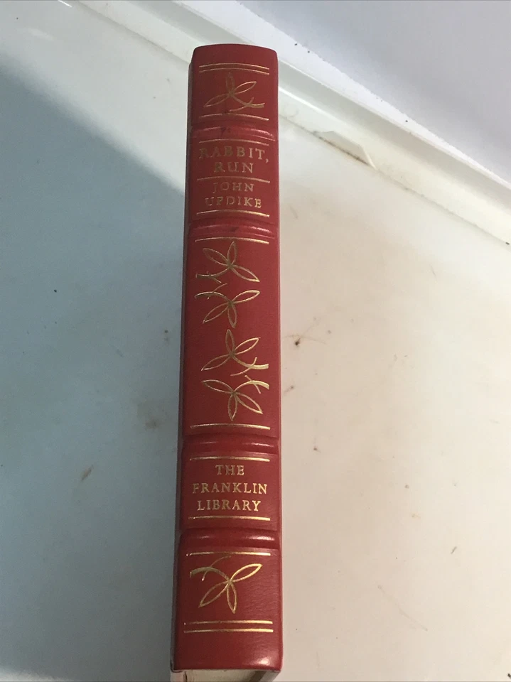 1977 John Updike RABBIT, RUN *Franklin Library Limited-Leather SIGNED! by Author - Image 1 of 4