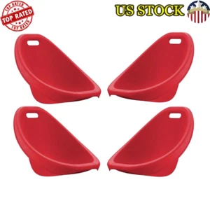 Kids Rocker Chairs 4 Pack Lightweight Non-Toxic Stackable Indoor Outdoor Fun New - Picture 1 of 7