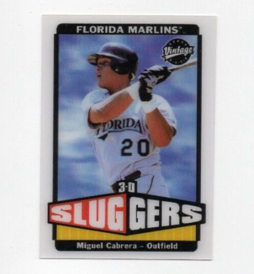 2004 Upper Deck Vintage 3D Sluggers Miguel Cabrera #406 - Image 1 of 1