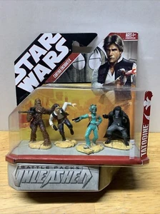Star Wars Battle Packs Unleased Tatooine Cantina Encounter Neu Han Greedo Chewy - Bild 1 von 8