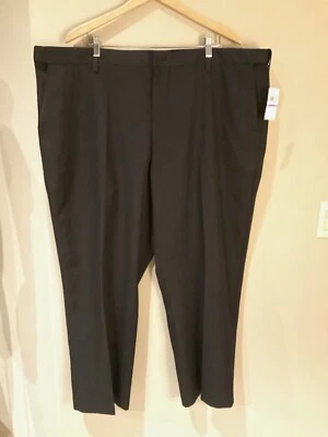 Pantalones de vestir para hombre Arrow nuevos con etiquetas grandes y altos Hamilton negros talla 48Wx30L NUEVOS CON ETIQUETA Foto 1 de 4