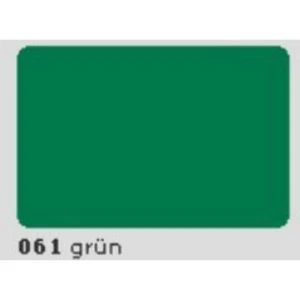 (9,78€/1qm) Oracal 651 Plotterfolie PVC Folie 63cm x 5m grün 061 Außenbereich - Bild 1 von 1