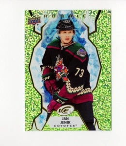 2021-22 Upper Deck Ice Jan Jenik #117 Green Rookie Base Arizona Coyotes - Picture 1 of 2