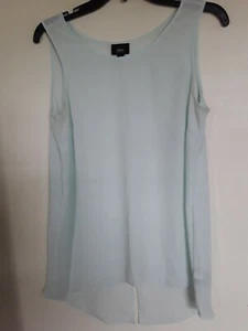 Women’s Mossimo Size M Shirt Aqua Lightweight Tank Top EUC - Picture 1 of 3