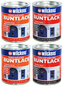 Wilckens Buntlack Kunstharzbasis Kunstharzfarbe Schutzlack Hochglanz Seidenglanz - Bild 1 von 3