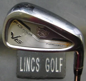 Wilson Staff FG Tour V6 7 Iron Stiff Steel Shaft Lamkin Grip - Picture 1 of 6