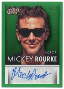 2015 Americana Signatures Green S-MR Mickey Rourke Auto 24/25 - Picture 1 of 1