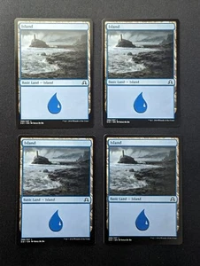 ISLAND X4 #286 Magic The Gathering Sombras sobre el interior - Imagen 1 de 2