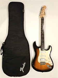 Squire Fender Bullet Stratocaster HSS Sunburst Electric Guitar & Gig Bag 2013 - Picture 1 of 16