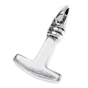 Thors Hammer sehr klein Schmuck Anhänger 925 Silber - Bild 1 von 2