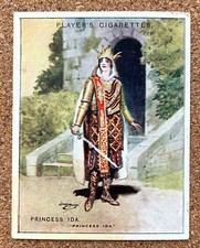 JOHN PLAYER LARGE CARD, GILBERT & SULLIVAN 2nd SERIES No7 PRINCESS IDA