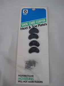 De colección Talla 0 Poliuretano Silencioso Tacón y Dedos Placas Centro de Cuidado de Zapatos con Uñas - Imagen 1 de 5