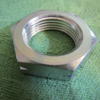 Muttern M 22x1,5  Linksgewinde NEU 1 Stück flache Form Feingewinde Links flach - Bild 1 von 3