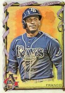 2023 Topps Allen & Ginter Silver Portrait Hot Box #5 Wander Franco - Tampa Bay R
