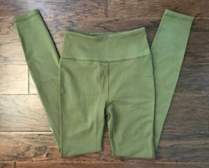 NWT $69.50 JCrew Weekend 7/8 High Rise Leggings Size XXS Safari Green AJ638 - Picture 1 of 6