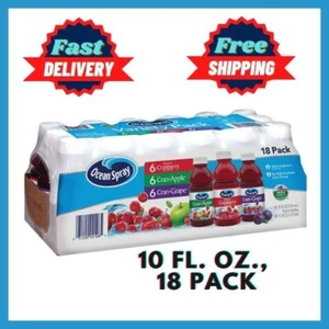 Ocean Spray Juice Drink Variety Pack (10 fl. oz., paquete de 18.) Envío gratis - Imagen 1 de 5
