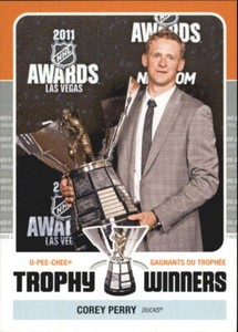 2011-12 O-Pee-Chee Trophy Winners #TW4 Corey Perry Maurice Richard - NM-MT