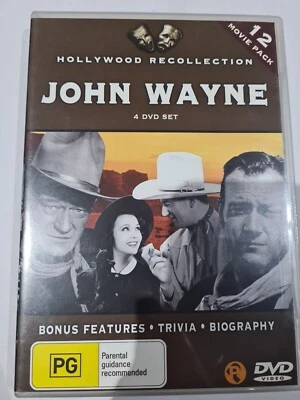 Hollywood Recollection - John Wayne -  12 Movie Pack -  DVD (Region 4) #12 - Image 1 of 4