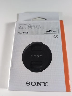 Sony 49mm Lens Cap Cover ALC-F49S Replacement Part Genuine Sony - Image 1 of 2