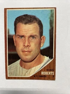 1962 Topps #243 - Robin Roberts - Picture 1 of 2