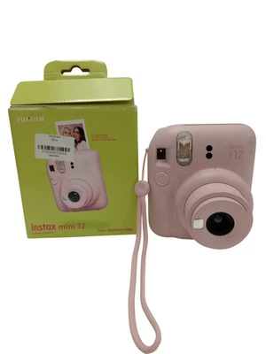 Fujifilm Instax Mini 12 Instant Camera Blossom Pink with Box Camera Working  - Image 1 of 4