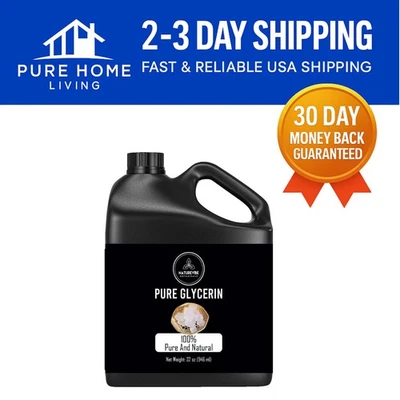 Pure and Natural Glycerine - 32 Fl Oz Moisturizer for Healthy Skin & Hair - image 1 of 4