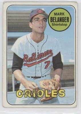 1969 Topps Mark Belanger #299 - Image 1 of 2