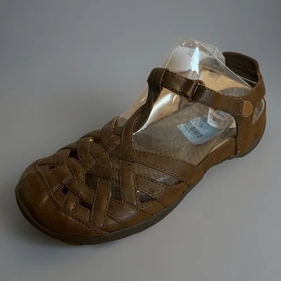 Sandalias cómodas estilo pescador Baretraps Florrie marrón con correa talla 6,5 nuevas con etiquetas Foto 1 de 4