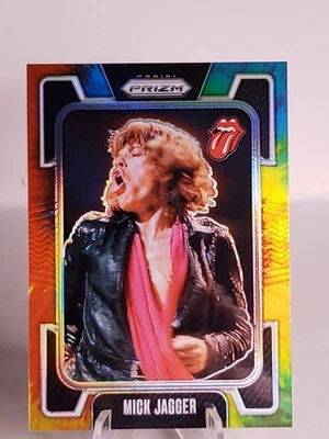 2025 Panini Prizm Rolling Stones #72 Mick Jagger Tie-Dye 01/49 - Image 1 of 3