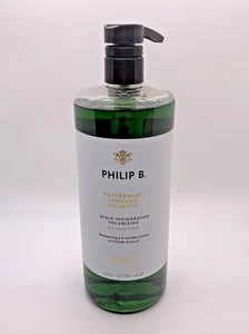 Philip B Peppermint & Avocado Volumizing & Clarifying Shampoo 32 oz - Picture 1 of 7
