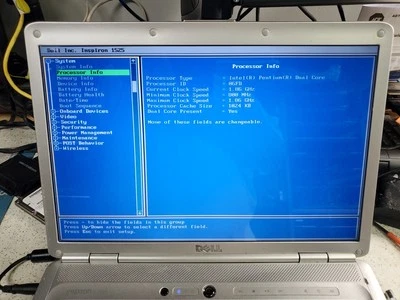 Dell Inspiron 1525 LAPTOP Intel 2 Core 1.8GHz 2 GB NO OS/HDD/ READ AD FREE SHIP - Image 1 of 4