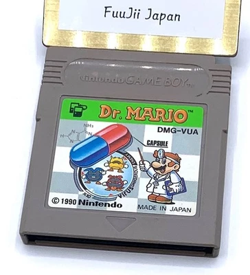 Dr. Mario Nintendo Game Boy Gameboy GB Japanese Tested Cleaned - Image 1 of 4