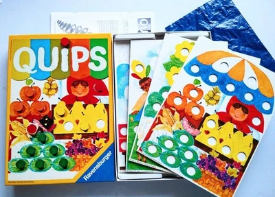 QUIPS Vintage-Spiel - TOP ZUSTAND - Vollständig 70er Jahre - Rar + RAVENSBURGER - Bild 1 von 2