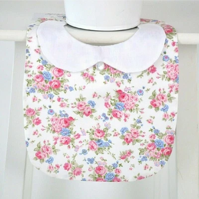 Magbaby Baby Girl Floral Collared Bib - Image 1 of 4