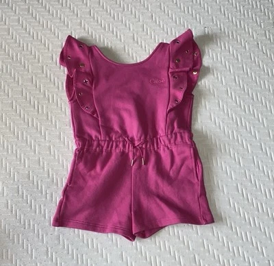 Детское розовое платье с оборками chloe - Изображение 1 из 2