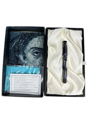 Bolígrafo Parker Duofold Mosaico Azul Edición Especial. Cartucho Made in UK 2003 necesita Foto 1 de 4