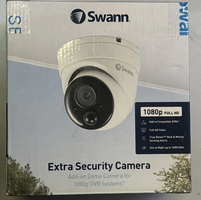 Swann 1080 HD Extra Security Dome Camera & Heat Sensing.A11. 1842 - Image 1 of 4