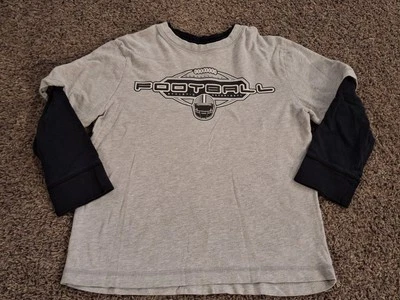 Camisa de fútbol Pro Spirit manga larga para niños talla S 6/7 negra gris Foto 1 de 4