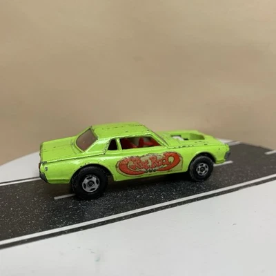 1970 Matchbox Lesney Superfast No. 62 Mercury Cougar Lime Green Rat Rod 1:64 VTG - Image 1 of 4
