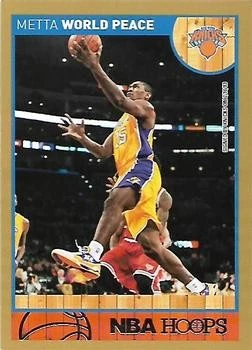 2013-14 Hoops #254 Metta World Peace Gold - Image 1 of 2