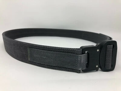 Синий Alpha 1,5» гибридный COBRA ® EDC ремень ** б/у ** - черный, серый, коричневый, OD зеленый - Изображение 1 из 2